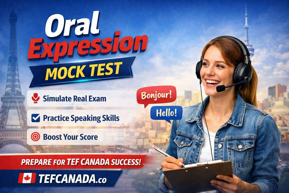 Oral Expression TEF CANADA practise test