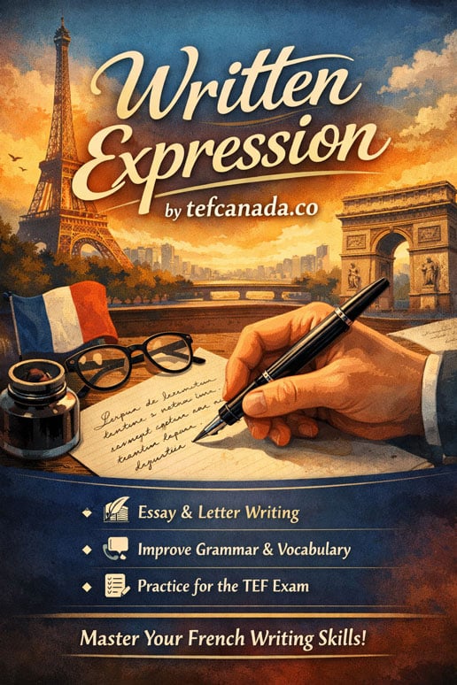 TEF Canada written expression